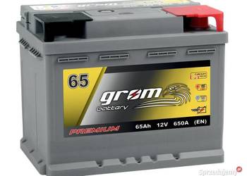 Akumulator 65Ah 650A GROM Premium