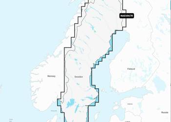 Mapa Navionics+ Regular NAEU067R (Szwecja, jeziora i rzeki)