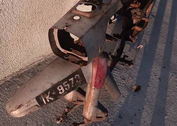 Rama SHL M17 Gazela 1969 rok części przód blotnik