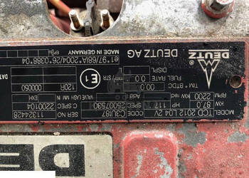 Deutz TCD 2012 L04 2V - Wałek Rozrządu