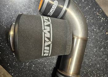 Filtr stożkowy + rura nierdzewka do filtra 80mm