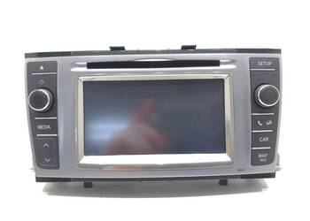 RADIO TOYOTA AVENSIS T27 86140-05010 08-18 ODTWARZACZ MULTIMEDIA, STER