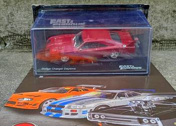 DODGE CHARGER DAYTONA Szybcy i wściekli model 1/43 Deagostini fast furious