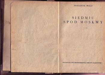 (5506) SIEDMIU SPOD MOSKWY – FRYDERYK WOLF