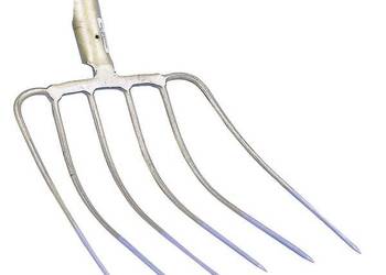 Widły do kukurydzy nieoprawne, 6-zębne 36x34 cm 501631