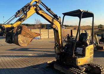 minikoparka YANMAR VIO17 4150mtg poszerzane gąsienice 3 łyżki rok 2016