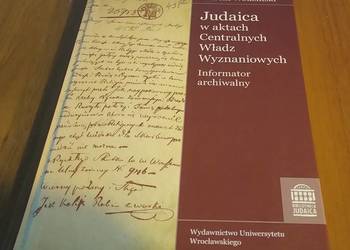Judaica w aktach Centralnych Władz Wyznaniowych Królestwa Polskie Wodziński