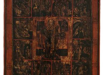 Ikona Święty Mikołaj z Miry, Cudotwórca, 0142