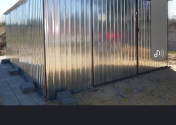 Garaż blaszany 4x6 Nowy.