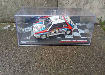 LANCIA DELTA INTEGRALE Rally cars rajdowe model 1/43 Deagostini Auriol