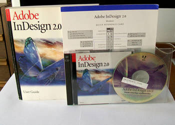 Adobe InDesign 2.0 Box z Numerem Seryjnym na Windows