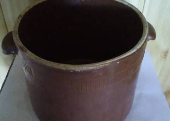 Stary Kamionkowy garnek do kiszenia 4 l Stary Kamionkowy garnek do kiszenia 4 l