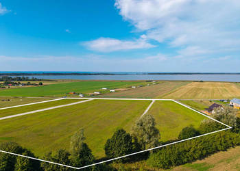 Działka z widokiem na morze i jezioro