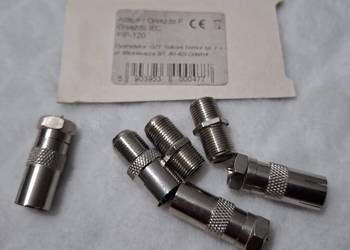 Adapter Gniazdo F, Gniazdo IEC, FIP-120, zestaw adapterów antenowych