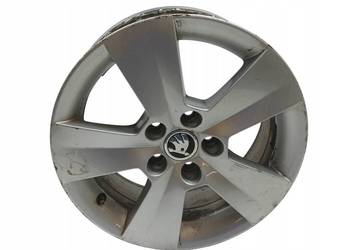 FELGA ALUMINIOWA R15 5X100 ET38 OC57MM 6JX15H2 5JA601025L VW SKODA 