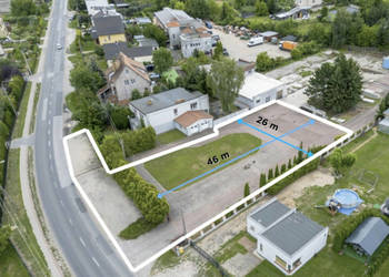 Gniezno Teren usługowy ok. 1 200 m² z parkingiem