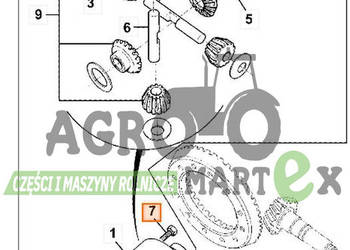 1321/3418, 1321-3418 ŚRUBA SZC JCB
