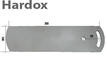 Listwa tylna odkładni HARDOX 27011801/P do pługa RABEWERK