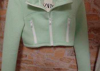 (36/S) ZARA/ Krótka kurtka, bluza, bolerko z Madrytu/NOWE