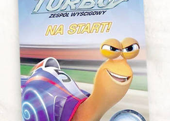 nowa książka turbo zespół wyścigowy na start, turbo książka z naklejkami