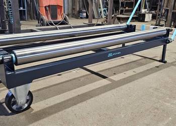 Rozwijak odwijak ręczny mały do blach 1250mm