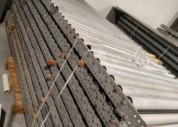 Przenośnik rolkowy BITO 26 mb systemowy, ocynkowany 10 sekcji po 260 cm x …