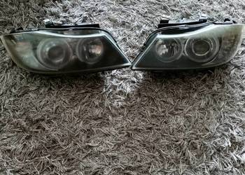 Lampy reflektory przód komplet BMW E90/91