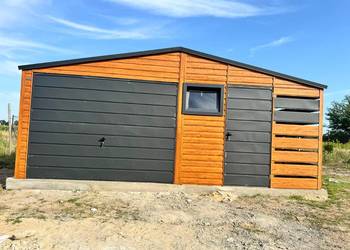 Garaż Blaszany 6x6 drewnopodobny premium 9x6 9x7 7x6 7x7 4x6 3x5 producent