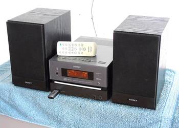 Wieża Sony pilot USB mp-3 CD RDS AUX kol. DOSTAWA
