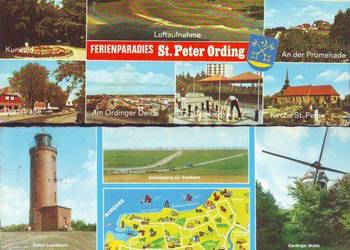 Kart. z RFN  - St. Peter Ording kas 1983  2 szt