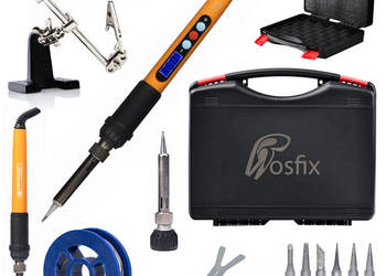 Zestaw Narzędzi Lutowniczych 13w1 | Lutownica 60W, 180-500°C