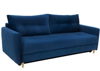 Kanapa Tapicerowana Niebieska USZAK