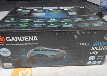 Robot koszący kosiarka Gardena SMART Sileno City 600 WiFi