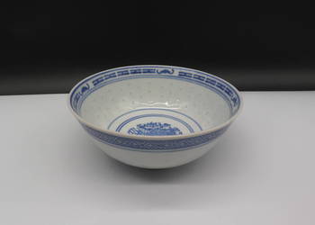 Chińska porcelanowa miseczka, porcelana ryżowa smok