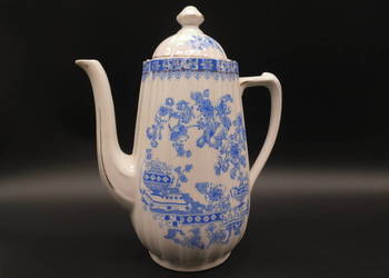 Porcelanowy dzbanek do kawy China Blau