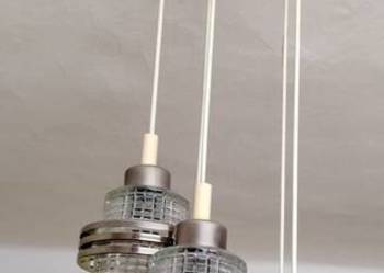 Retro lampa wisząca przysufitowa z 1969 roku Kamenicky Senov