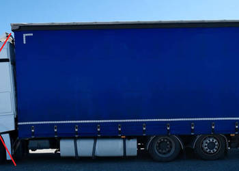 Zabudowa Firanka Plandeka MERCEDES ACTROS Firana 8,2 x 2,5 x 3m