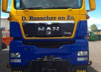 Rama 6x6  MAN TGS 24440 hakowiec linowy do pojemnikow