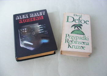 Przypadki Robinsona Kruzoe Defoe + Korzenie Haley