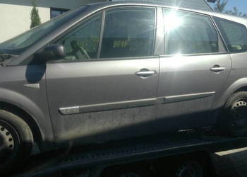 Renault scenic 1,6 silnik skrzyni 2,0 zderzak lampy błotnik maska V727 INNE