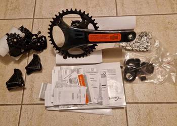 Campagnolo Ekar 1x13 grupa + koła Fulcrum - NOWE