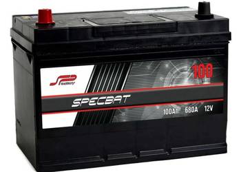 Akumulator 100Ah 680A  SPECBAT EN Japan LEWY PLUS