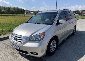 HONDA ODYSSEY EXL, 8 osob, automat, skory, klimatronic, serwis za 9900 PLN