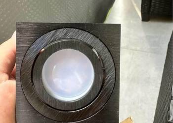 Punkty natynkowe oświetleniowe firmy KOBI z żarówką insert led JAK NOWE