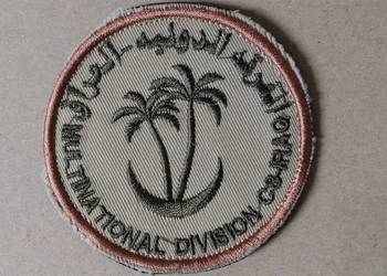 Naszywka Wielonarodowa Dywizja Centrum-Południe Irak hiszpańska Naszywka Wielonarodowa Dywizja Centrum-Południe Irak hiszpańska