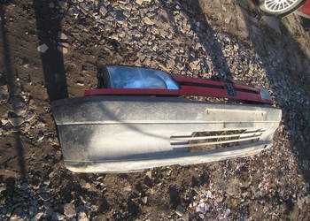 Zderzak przedni przód Peugeot 306 przedlift 93-98 czarny nie lakierowany