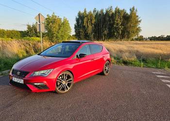 Seat Leon Cupra 2.0 DSG 290 SERIA S&S Czerwony Metalik ACC Szyberdach