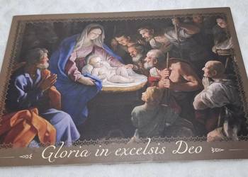 Pocztówka Gloria in excelsis Deo, Adoracja pasterzy, Guido Reni, 15,5x11cm