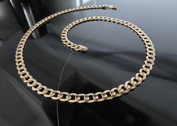 Złoty Łańcuch • Pancerka • 60cm • 7mm • 23.16g • Złoto 585