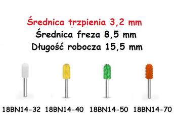 TARNIK TRZPIENIOWY SABURRTOOTH 18BN14 FI 3,2 mm DO PROXXON